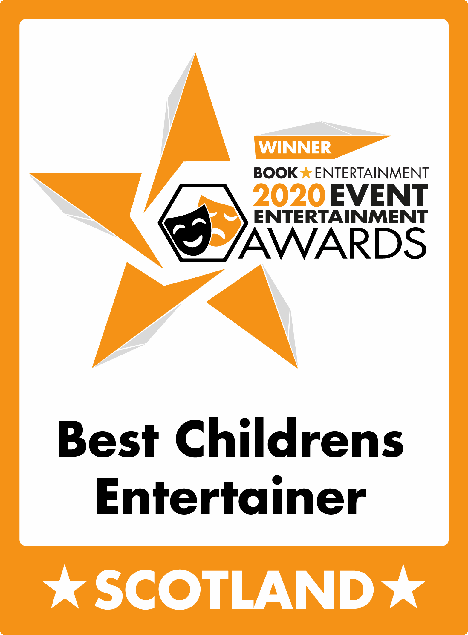 Winner Book Entertainment 2020 Event Management Awards